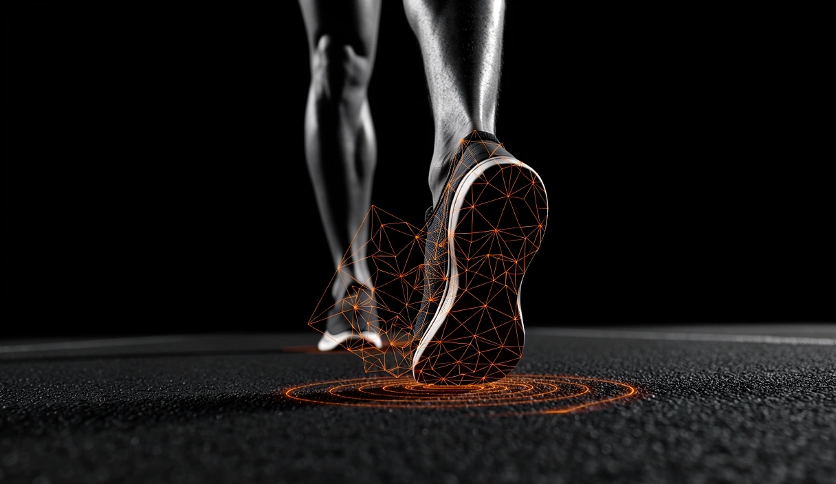 Biomechanical gait analysis visualization