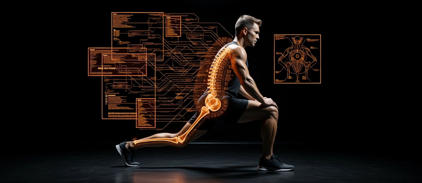 Biomechanical movement analysis of male athlete